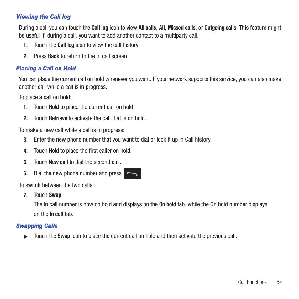 Samsung SGH-T669AAATMB User Manual | Page 57 / 217