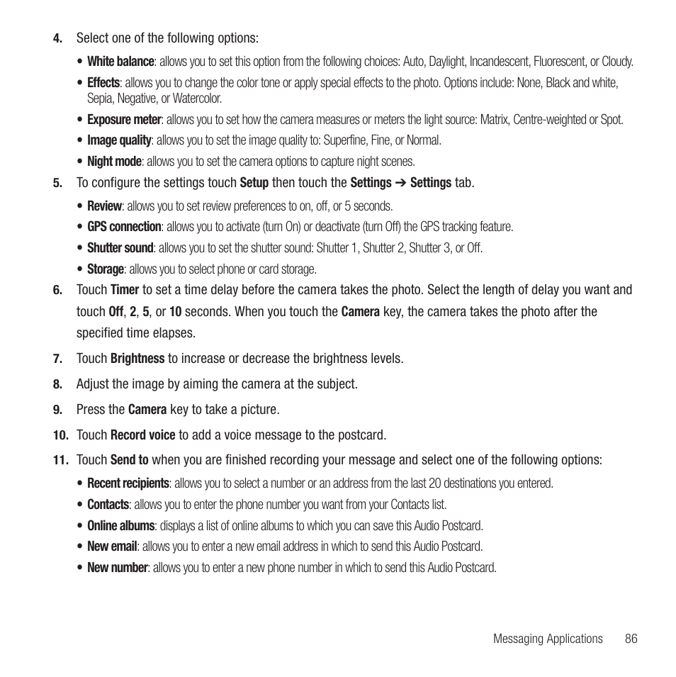 Samsung SGH-T669AAATMB User Manual | Page 89 / 217