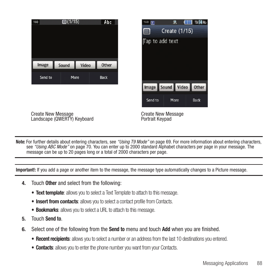 Samsung SGH-T669AAATMB User Manual | Page 91 / 217