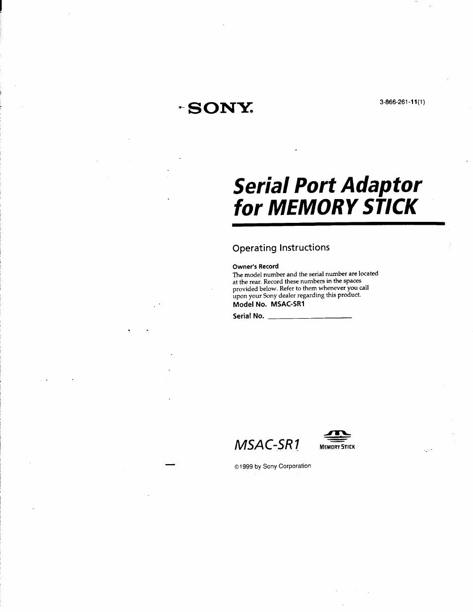 Sony DCR-PC100 User Manual | 11 pages