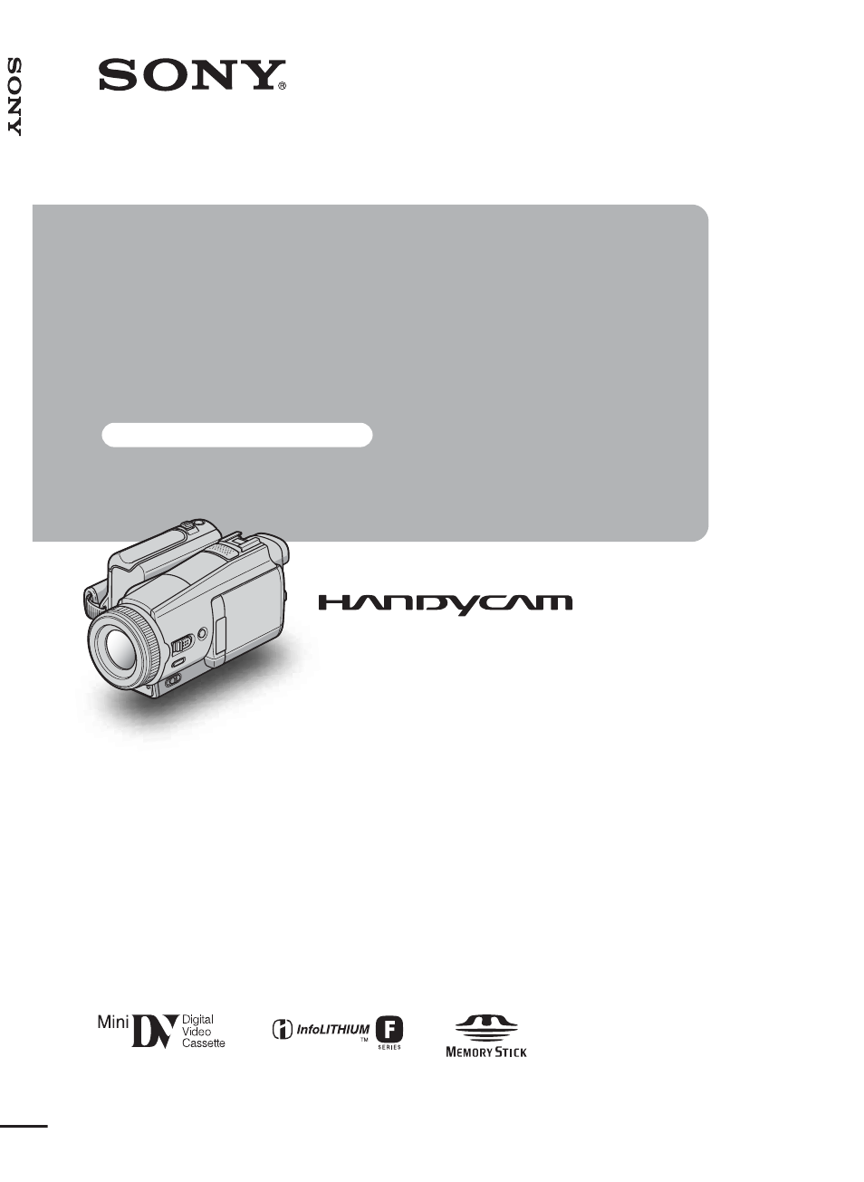 Sony DCR-HC1000 User Manual | 140 pages