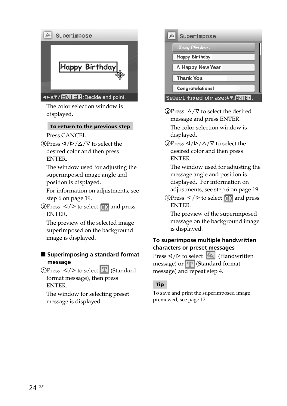 Sony DPP-FP70 User Manual | Page 24 / 84