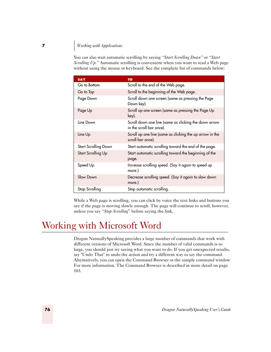 Working with microsoft word | Sony ICD-MS515VTP User Manual | Page 82 / 222