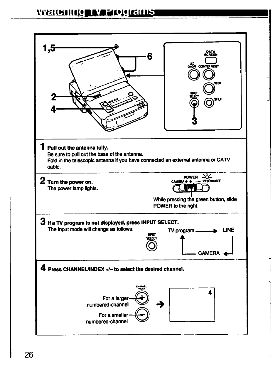 Sony GV-500 User Manual | Page 26 / 84