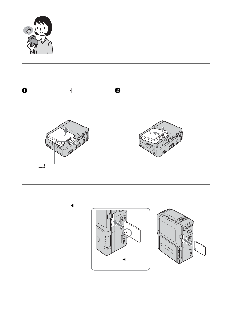 Recording still images on a “memory stick duo | Sony DCR-IP1 User Manual | Page 10 / 116