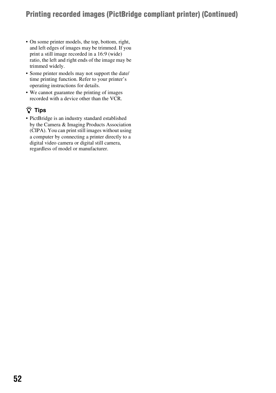 Sony GV-HD700 User Manual | Page 52 / 108