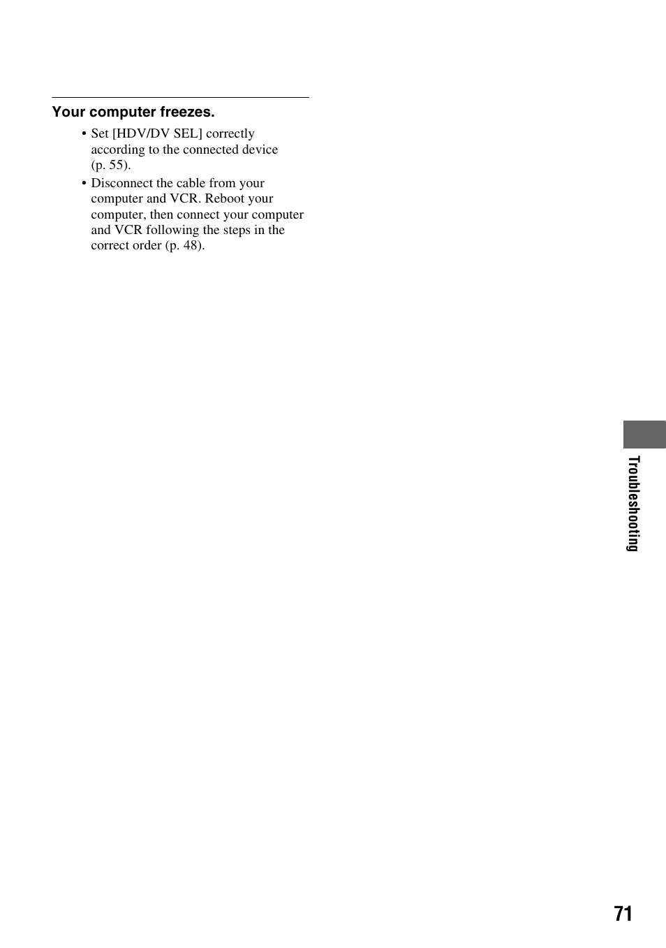 Sony GV-HD700 User Manual | Page 71 / 108