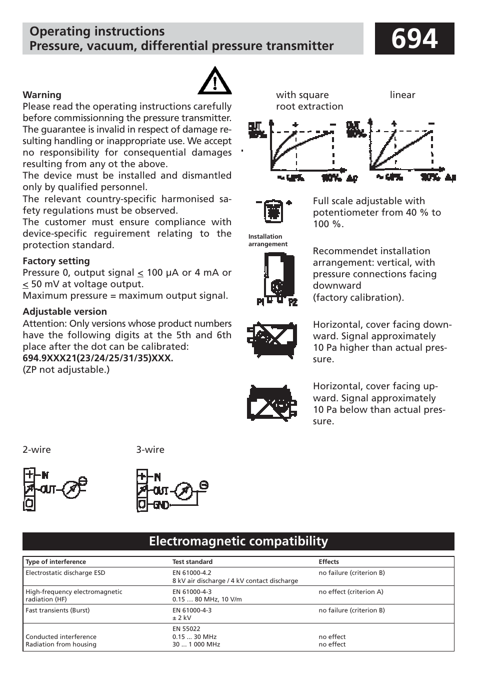 NOVUS TP694 User Manual | 1 page