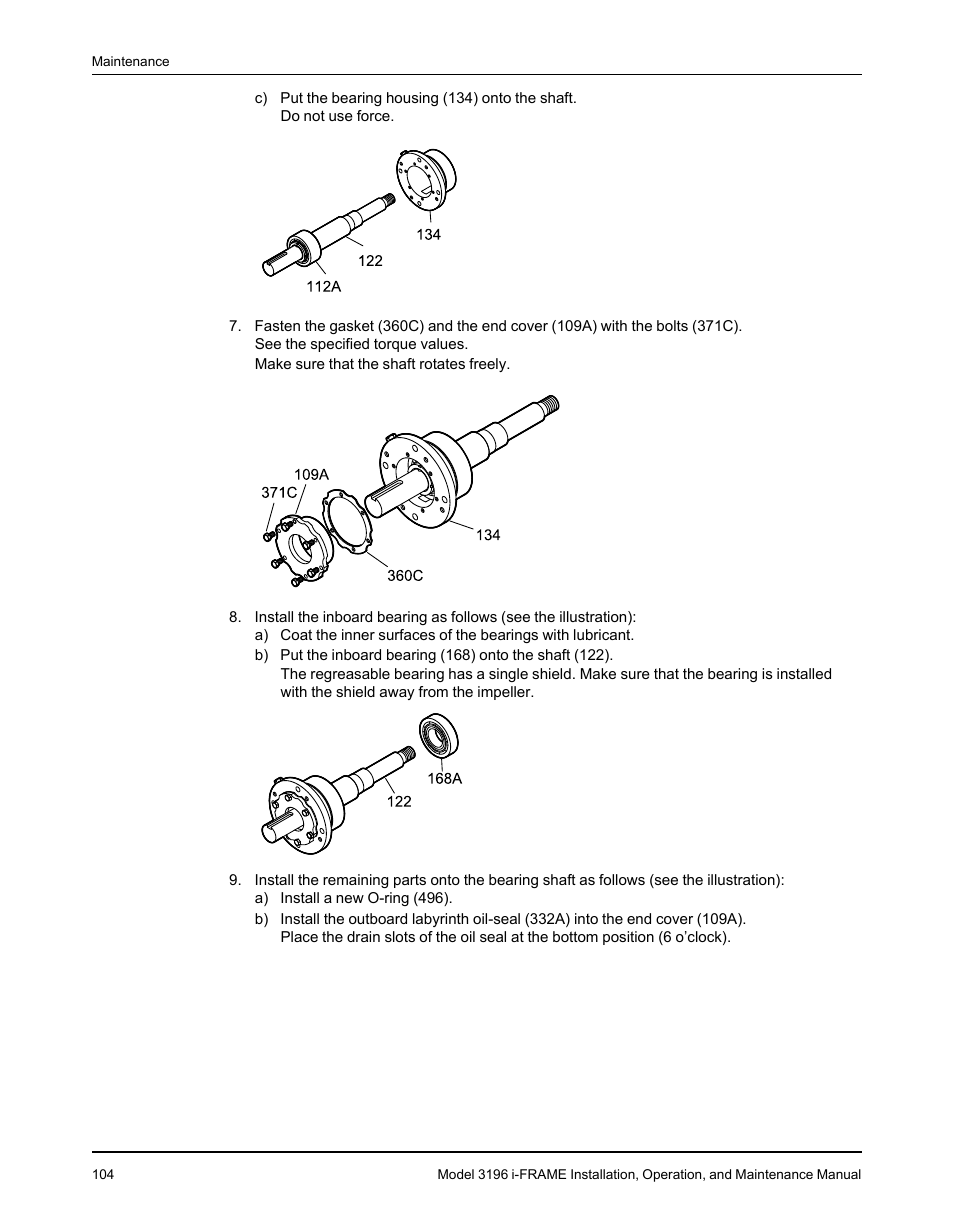 Goulds Pumps 3196 i-FRAME - IOM User Manual | Page 106 / 152