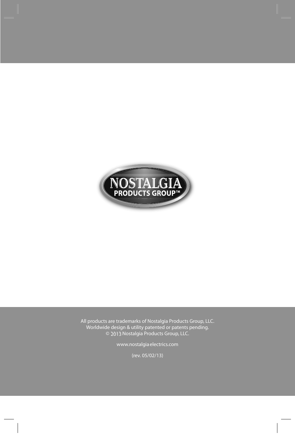 Nostalgia Electrics CDP200 RED User Manual | 54 pages