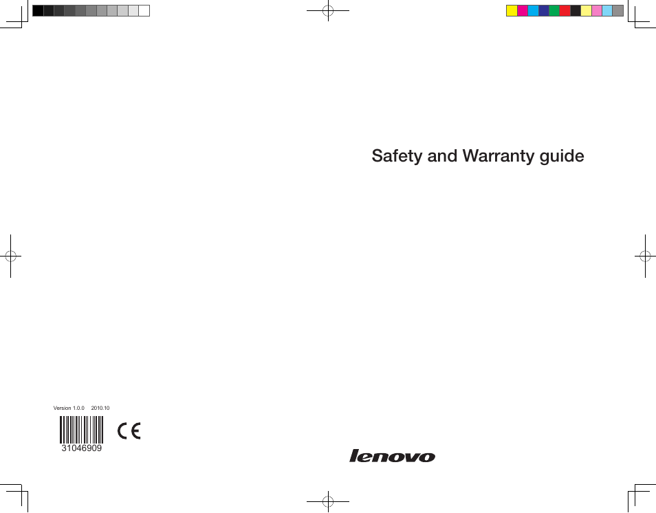 Lenovo 3000 Q100 Desktop User Manual | 47 pages
