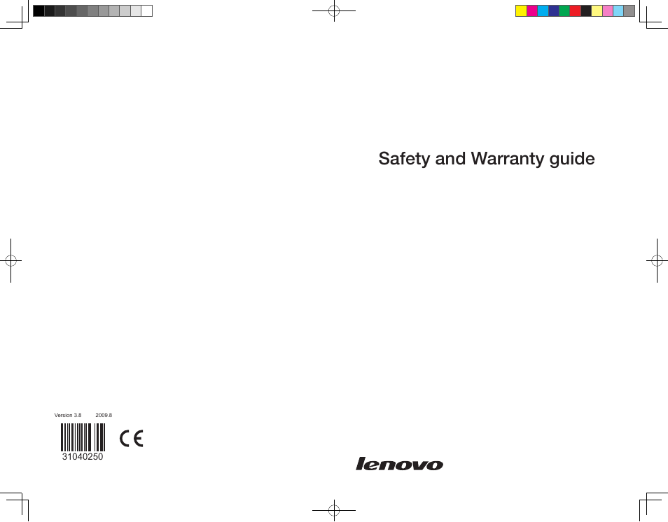 Lenovo IdeaCentre B500 User Manual | 43 pages