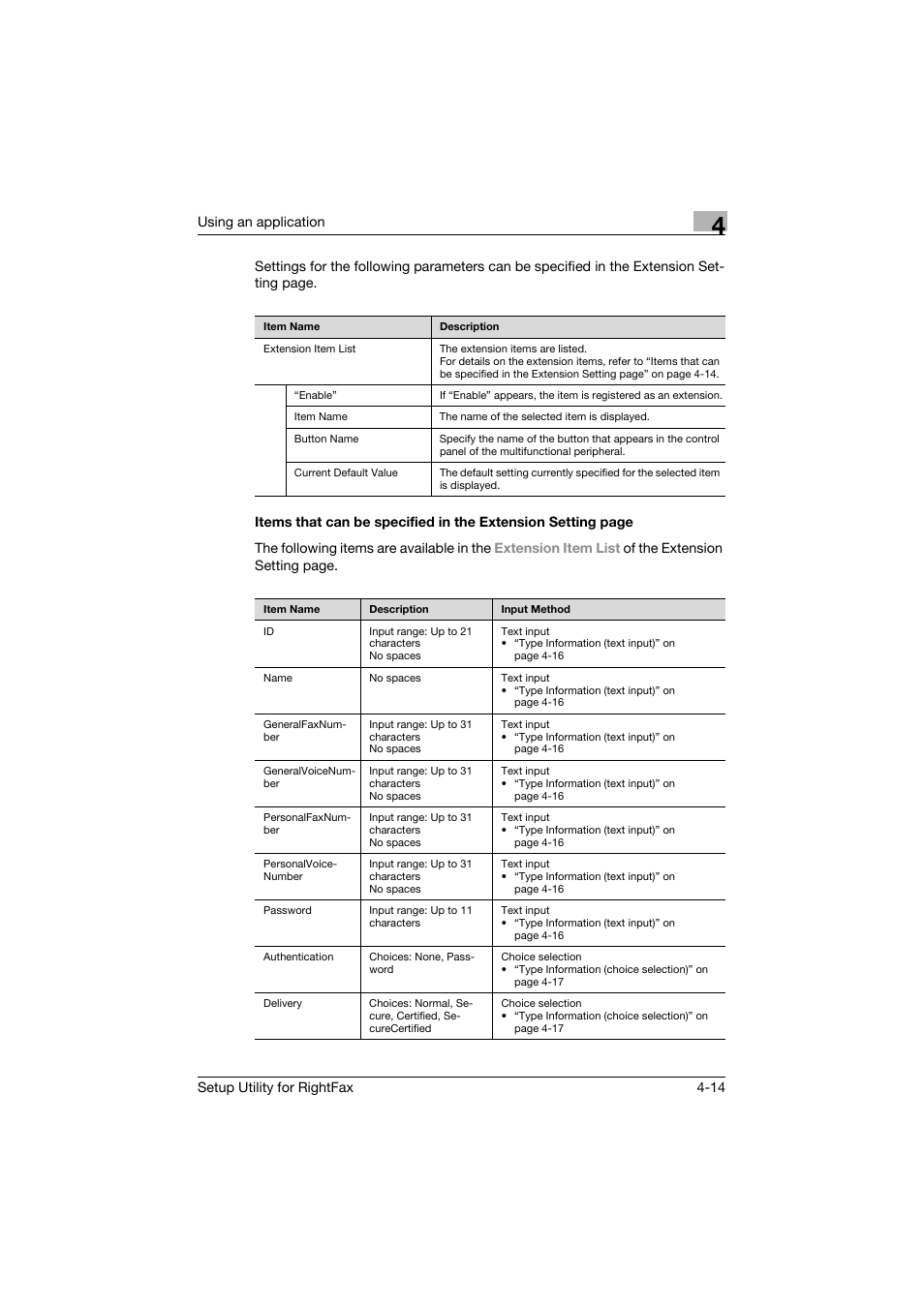 Using an application | Konica Minolta bizhub 751 User Manual | Page 28 / 65