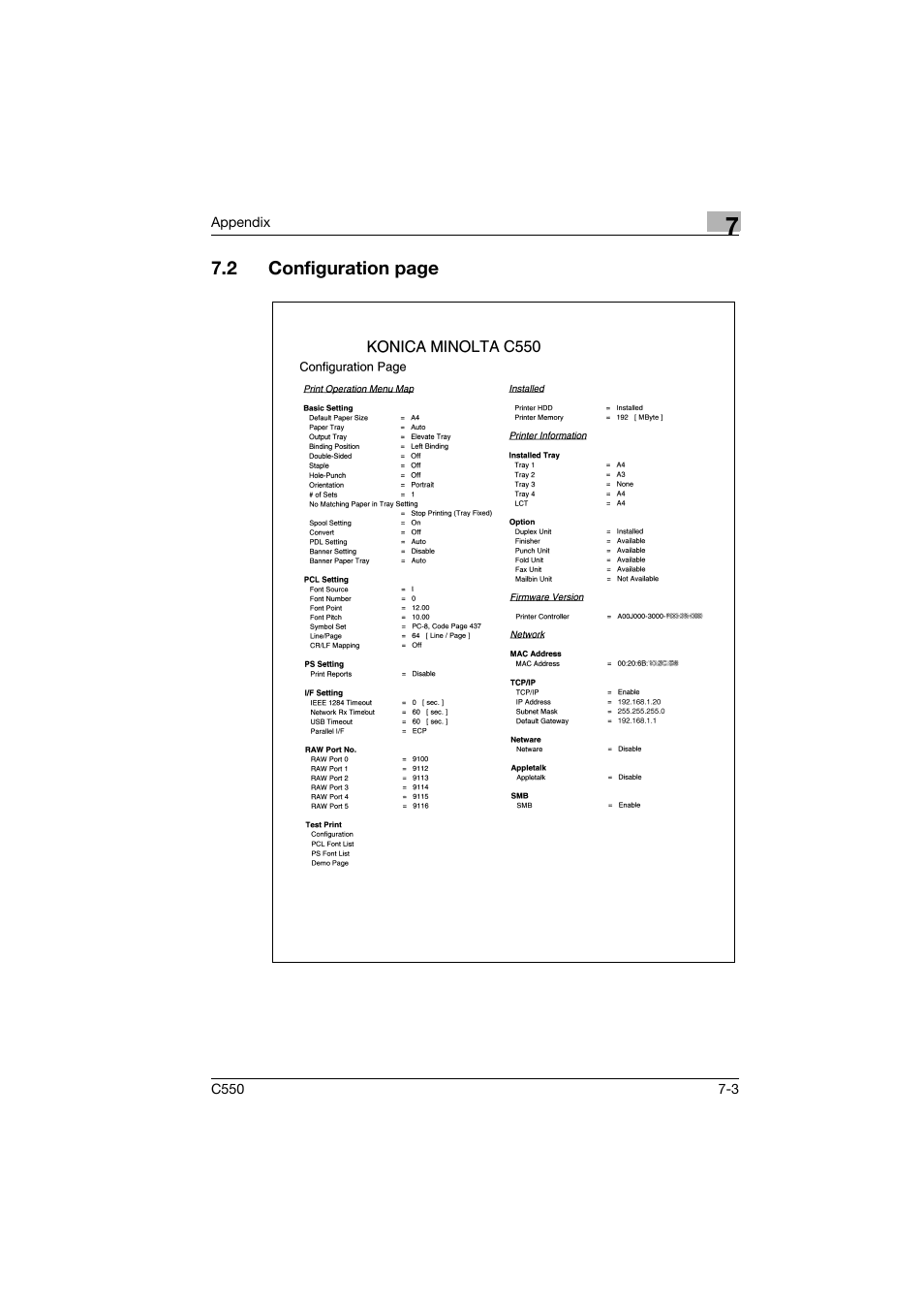 Konica Minolta bizhub C550 User Manual | Page 98 / 102