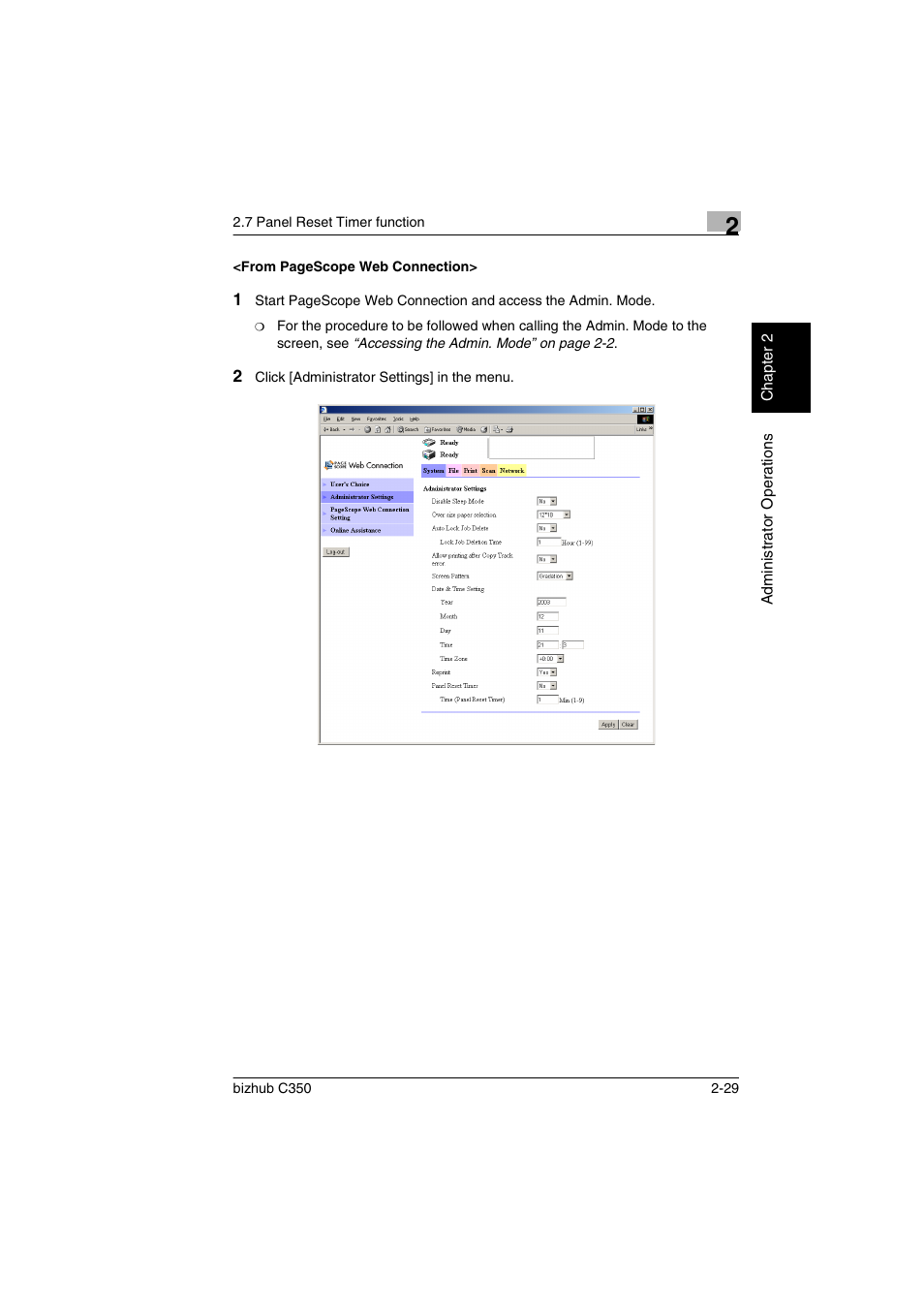 Konica Minolta bizhub C350 User Manual | Page 39 / 87