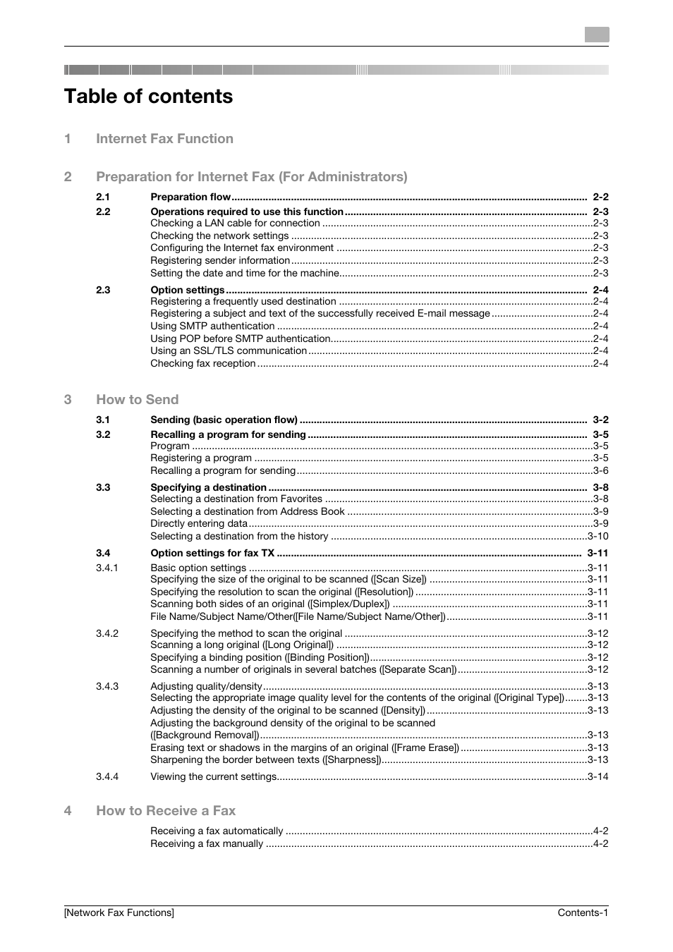 Konica Minolta bizhub 4050 User Manual | Page 2 / 42