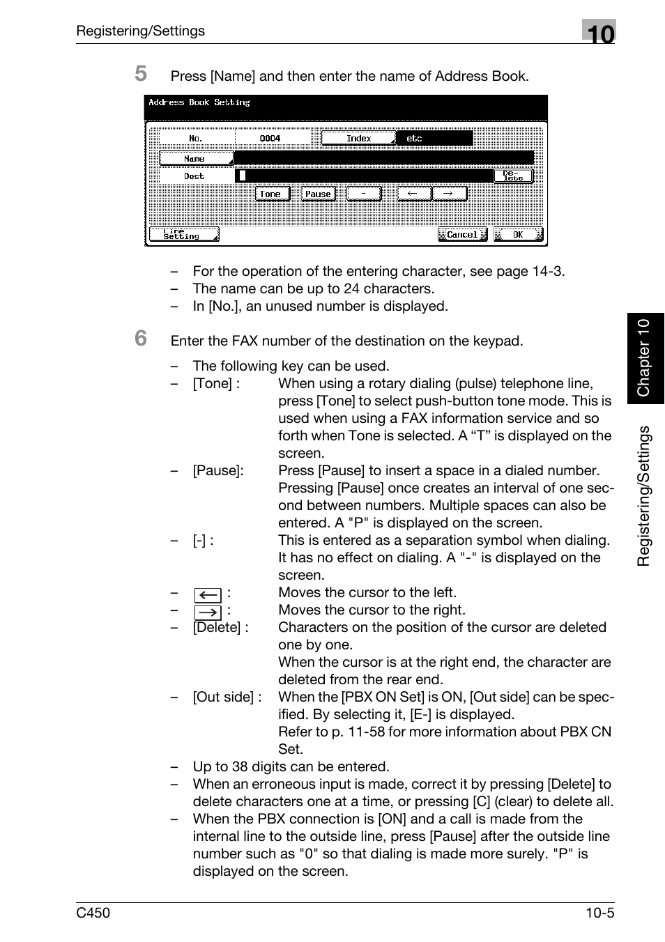 Konica Minolta FK-502 User Manual | Page 210 / 450