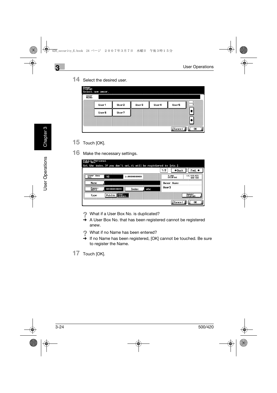Konica Minolta bizhub 500 User Manual | Page 135 / 194