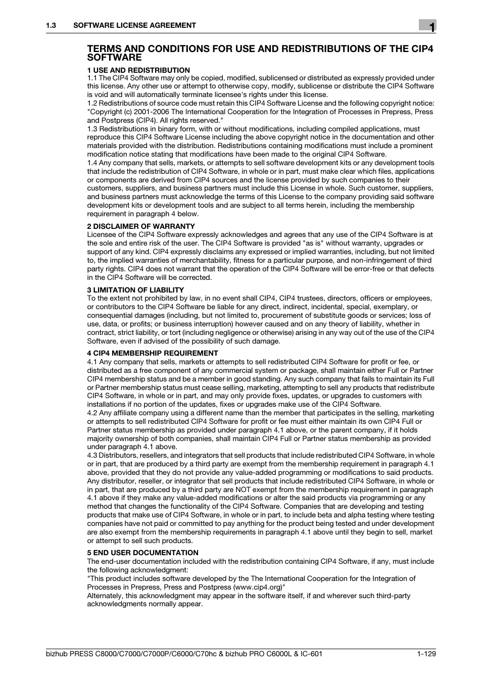 Konica Minolta bizhub PRESS C7000P User Manual | Page 130 / 138