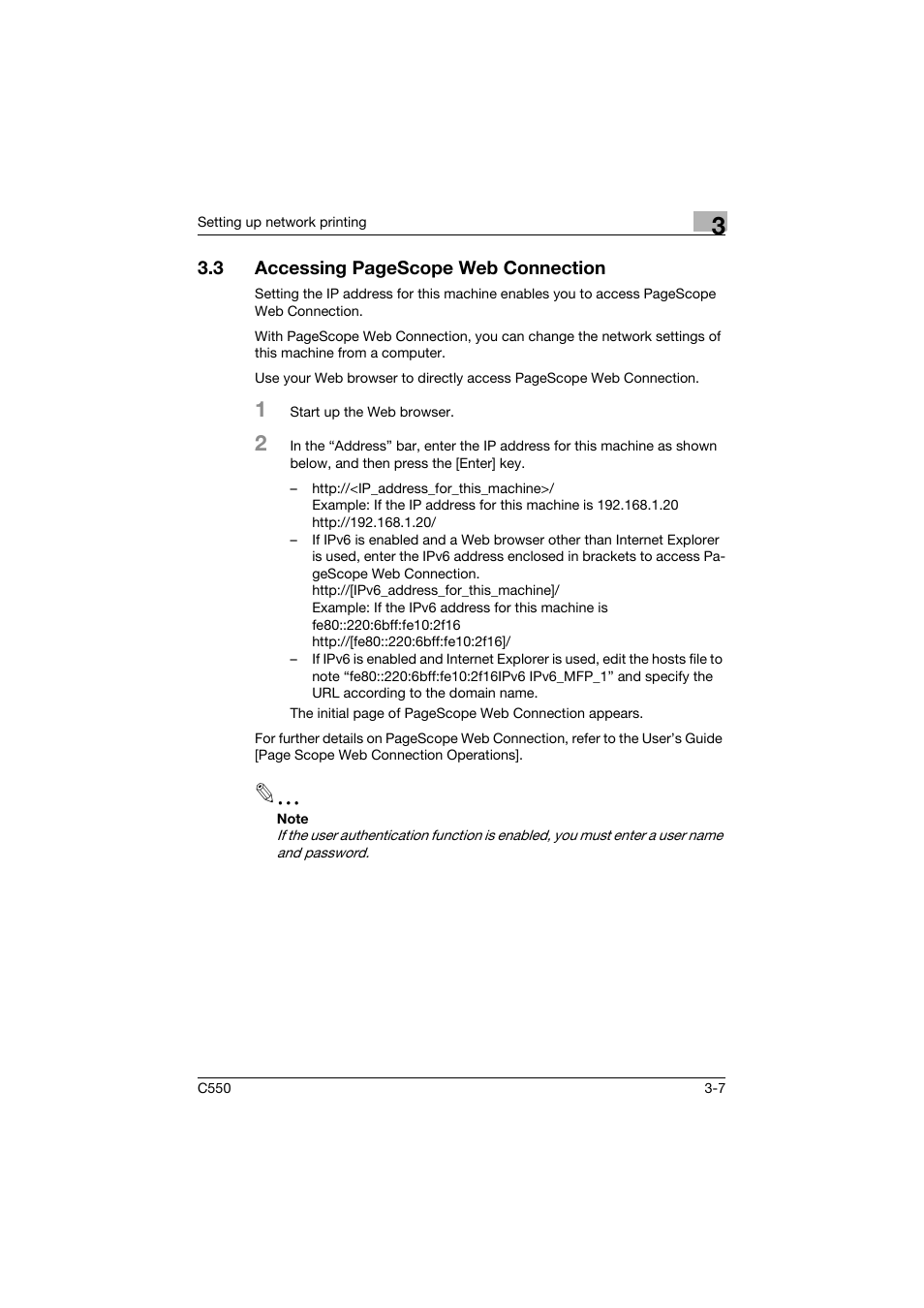 Konica Minolta bizhub C550 User Manual | Page 81 / 427
