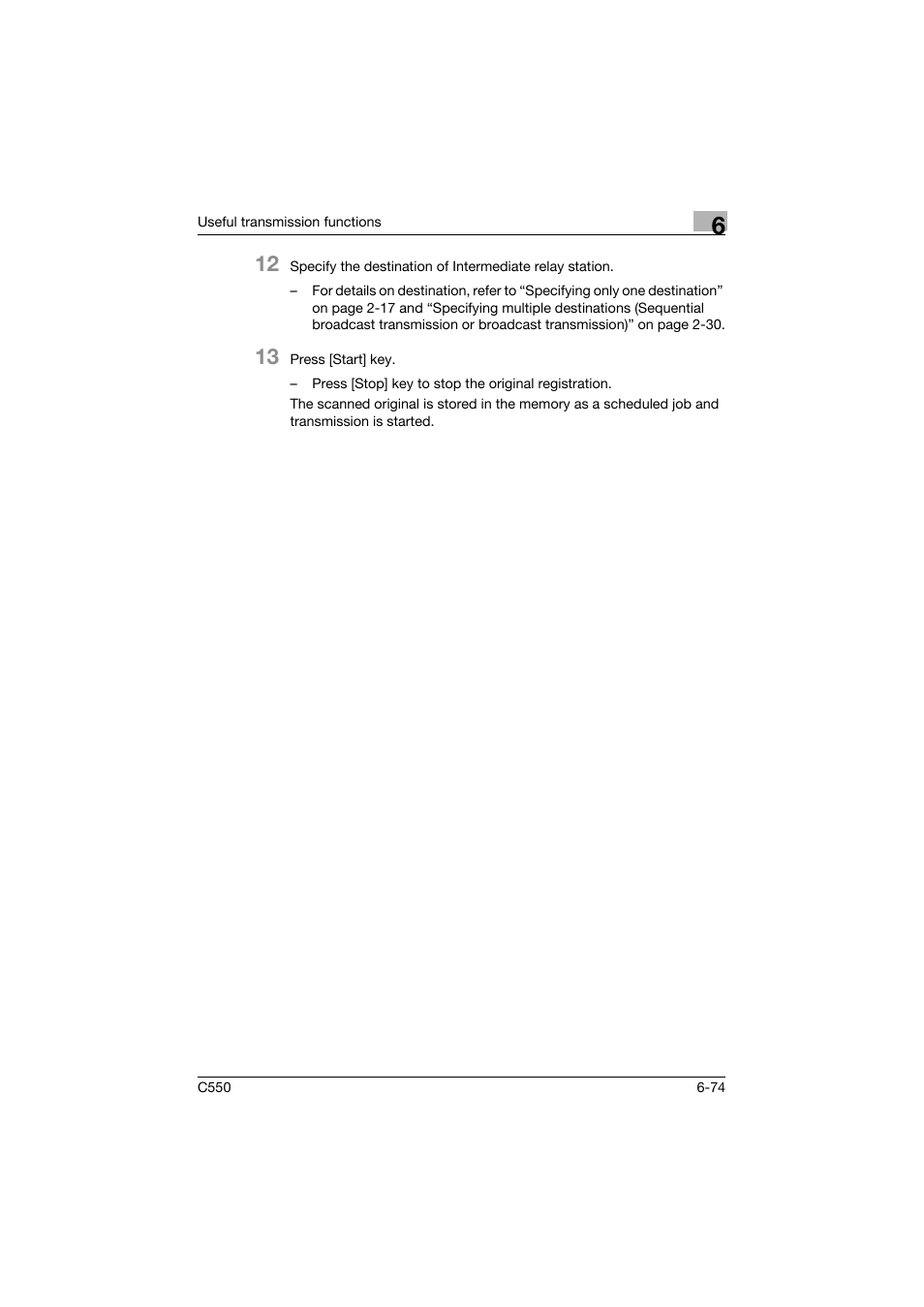 Konica Minolta bizhub C550 User Manual | Page 233 / 491