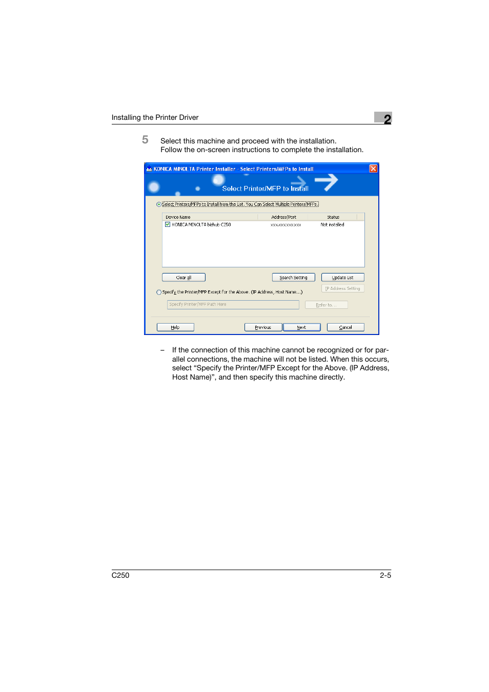 Konica Minolta bizhub C250 User Manual | Page 28 / 96