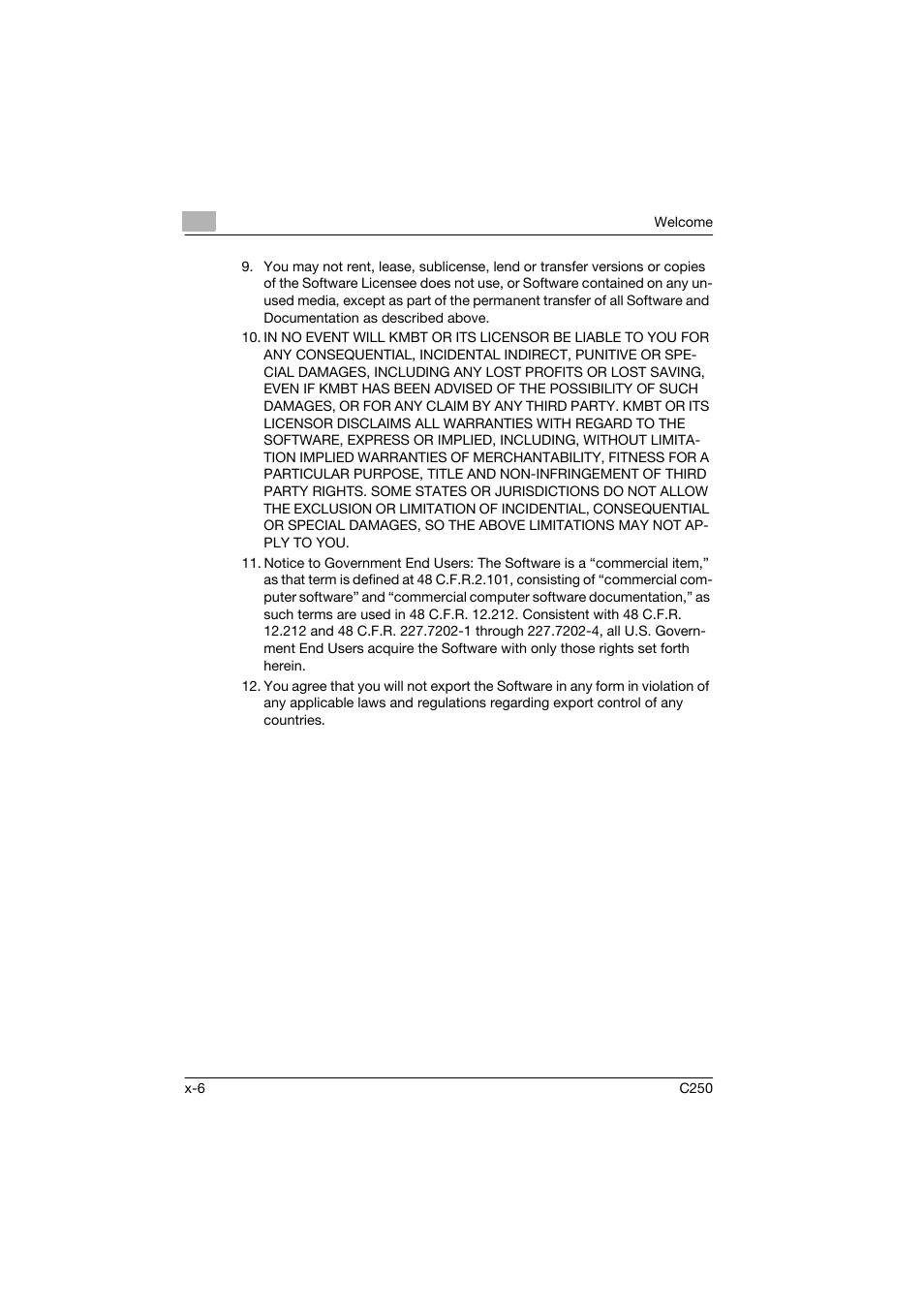 Konica Minolta bizhub C250 User Manual | Page 7 / 96