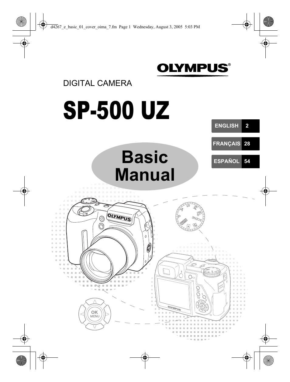 Olympus SP-500 UZ User Manual | 84 pages