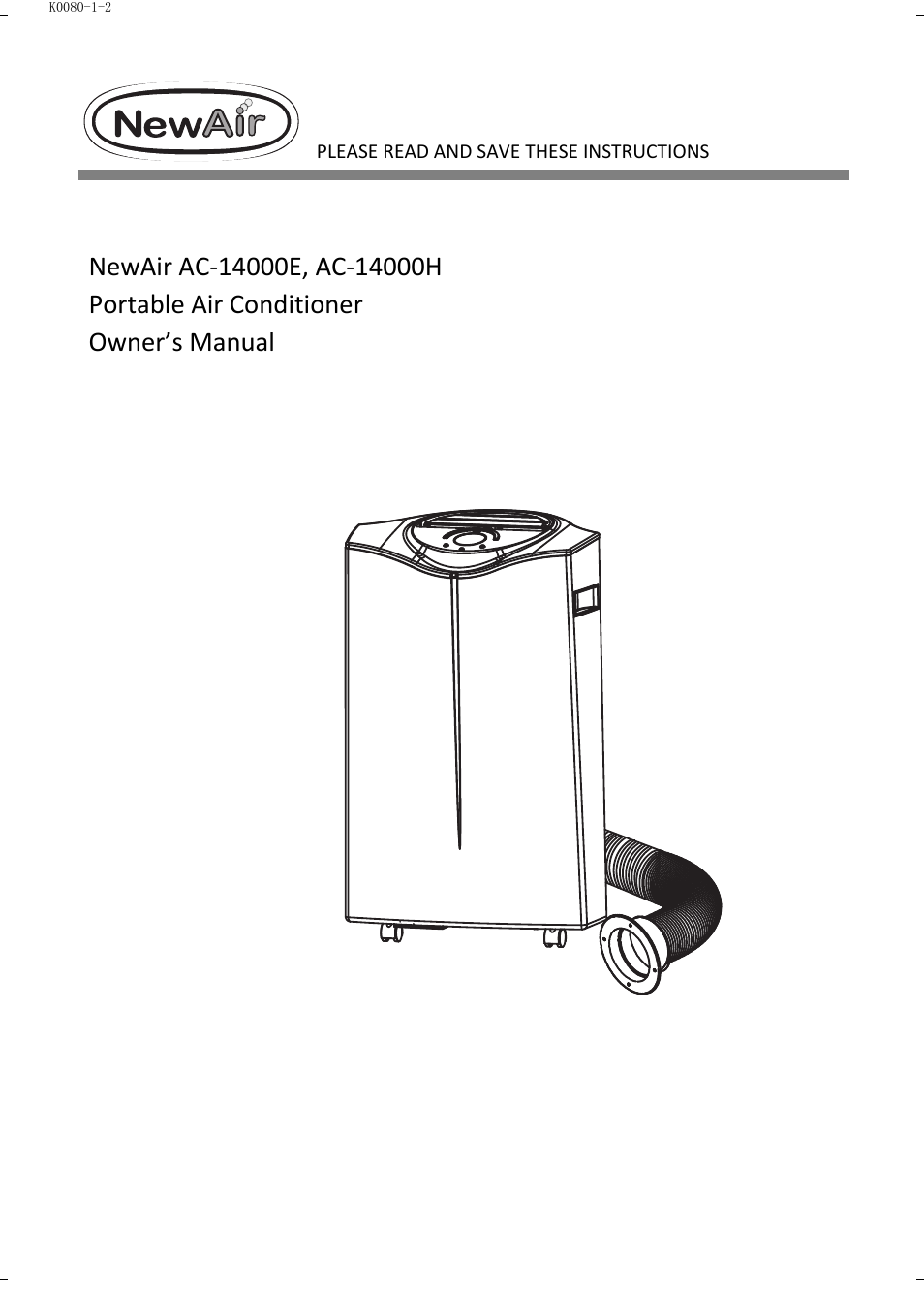 NewAir AC14000E User Manual | 16 pages