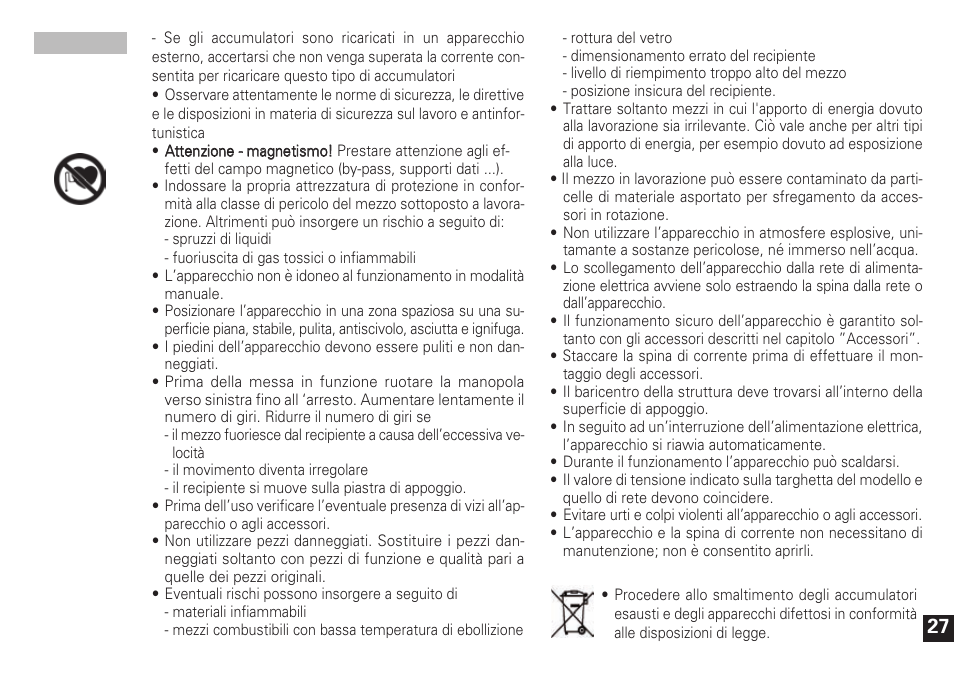 IKA Topolino mobil User Manual | Page 27 / 60