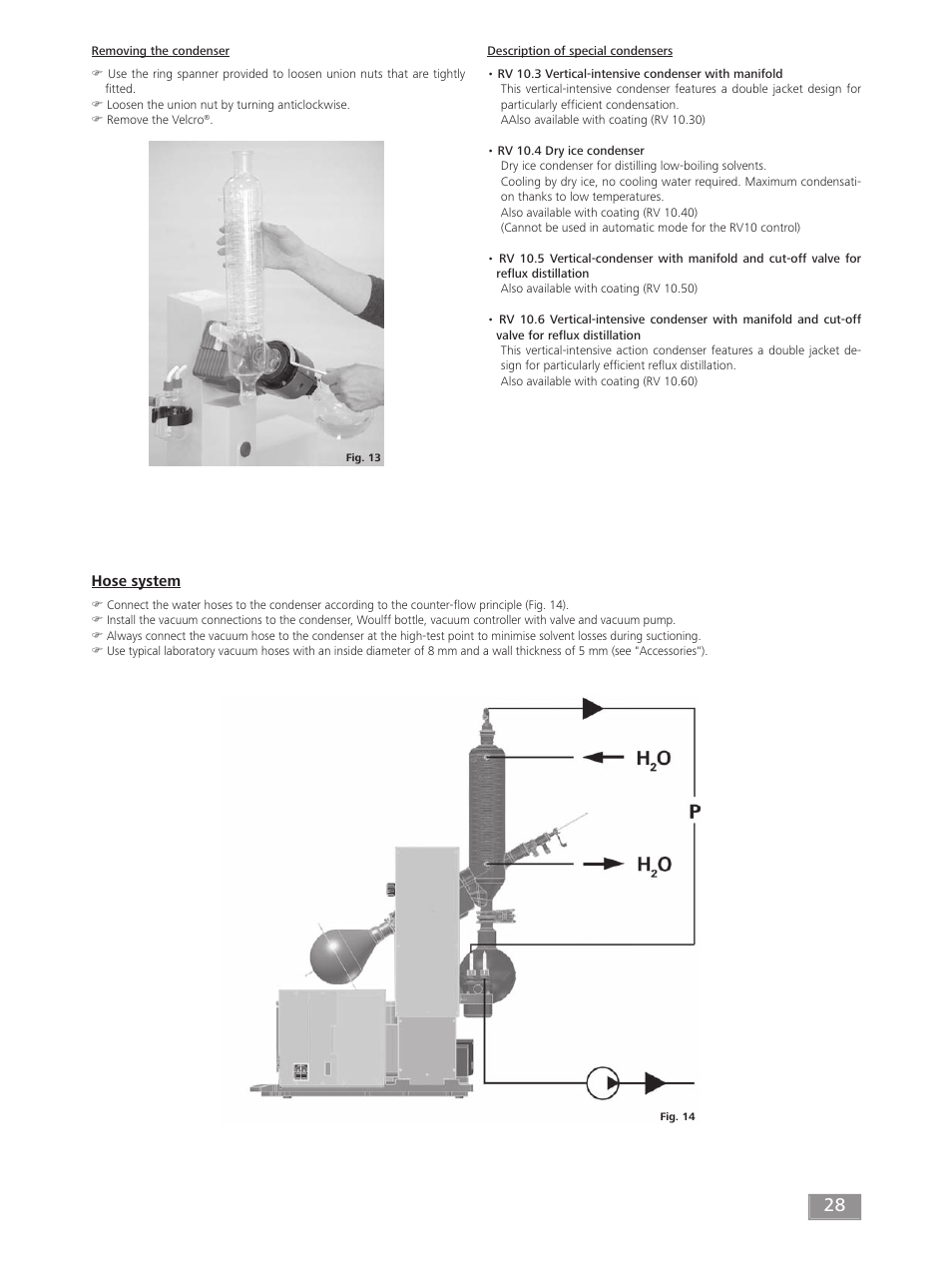 Hose system | IKA RV 10 digital FLEX User Manual | Page 28 / 84