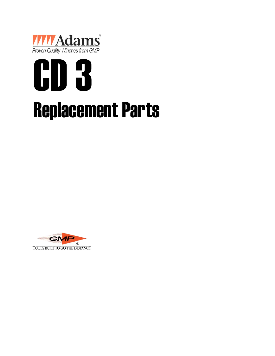 General Machine Products 70524 CD3 User Manual | 6 pages