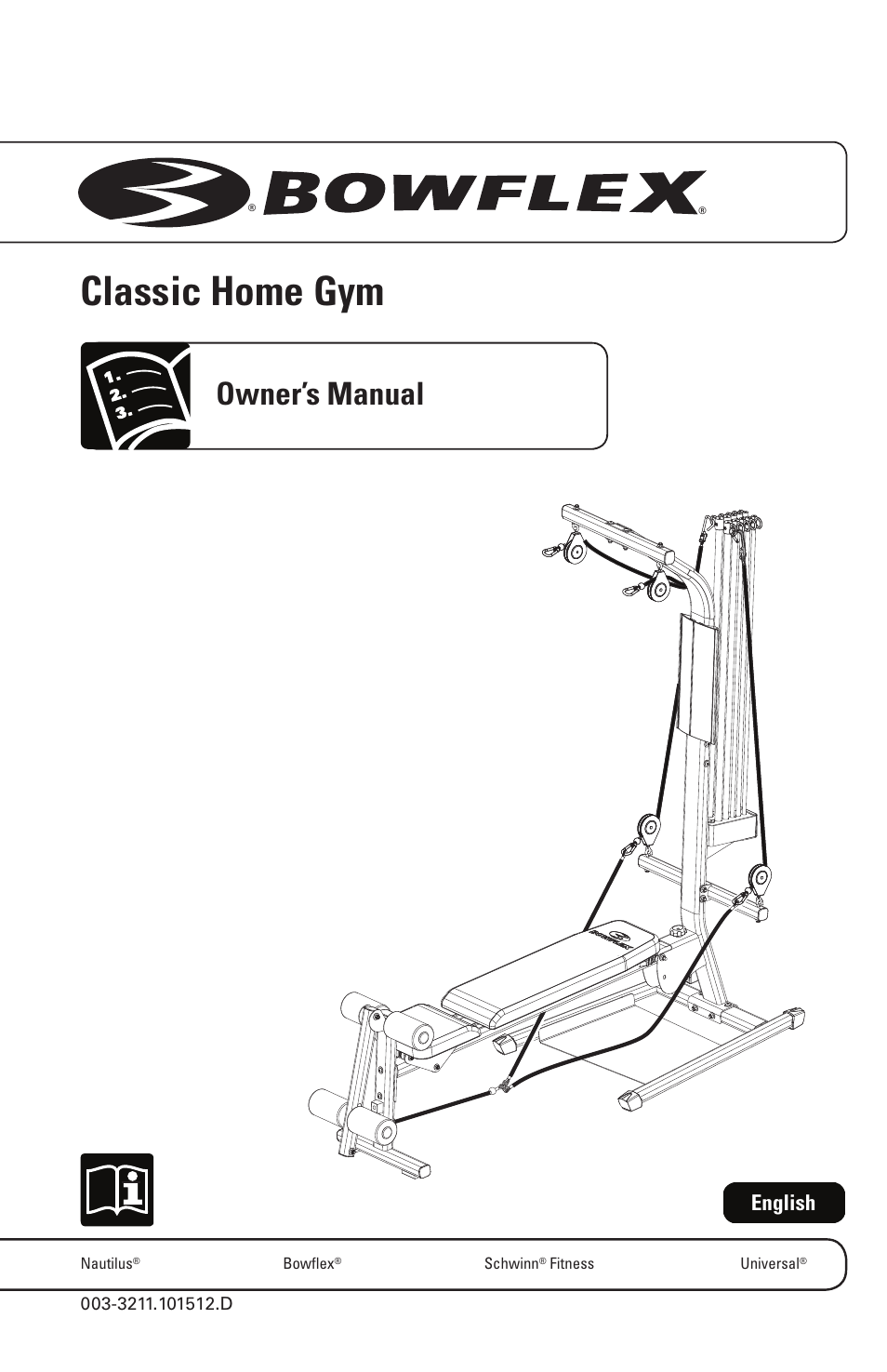 Bowflex Classic Home Gym User Manual | 36 pages