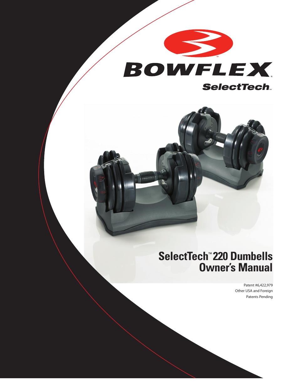 Bowflex SelectTech 220 Dumbells User Manual | 36 pages