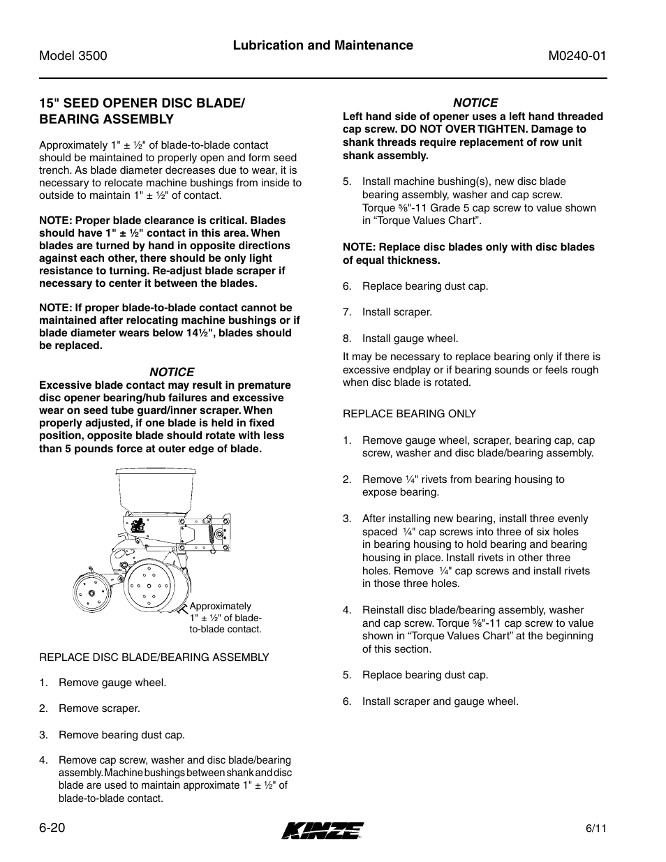 Kinze 3500 Lift and Rotate Planter Rev. 7/14 User Manual | Page 116 / 140