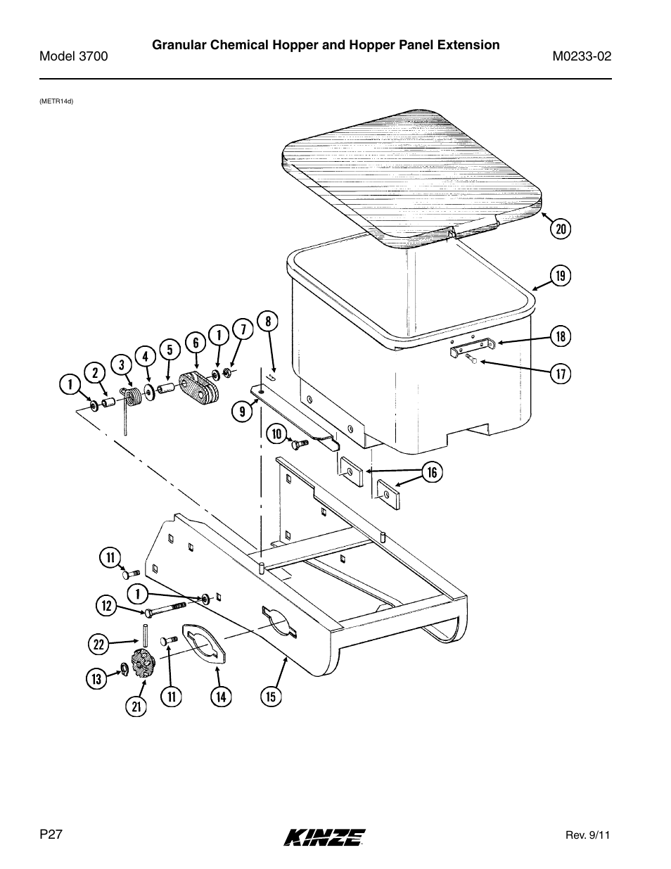 Kinze 3700 Front Folding Planter Rev. 6/14 User Manual | Page 30 / 284