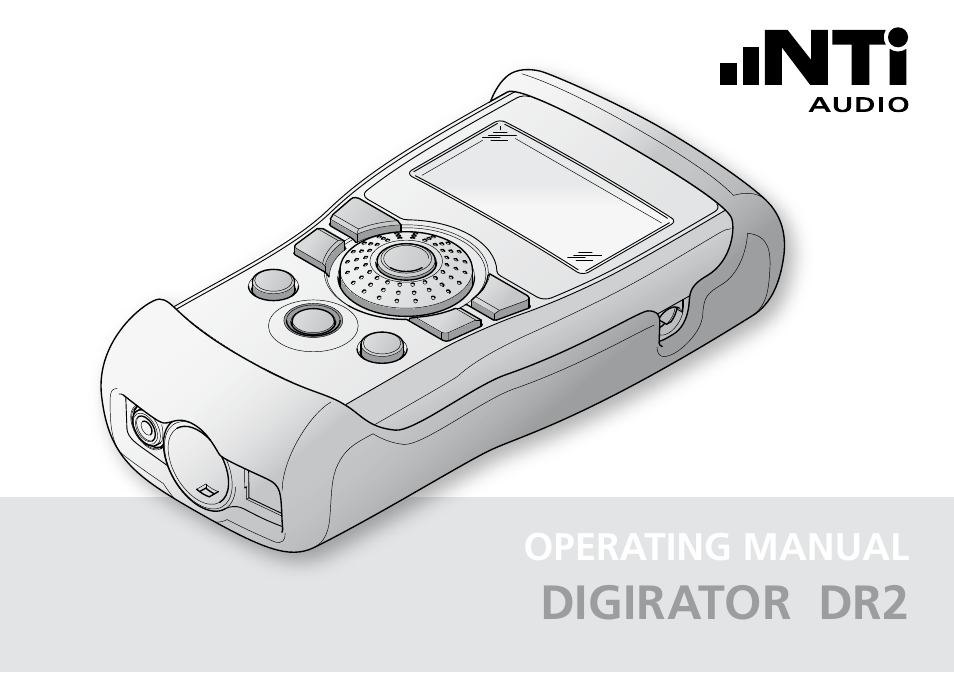 NTi Audio Digirator DR2 User Manual | 56 pages