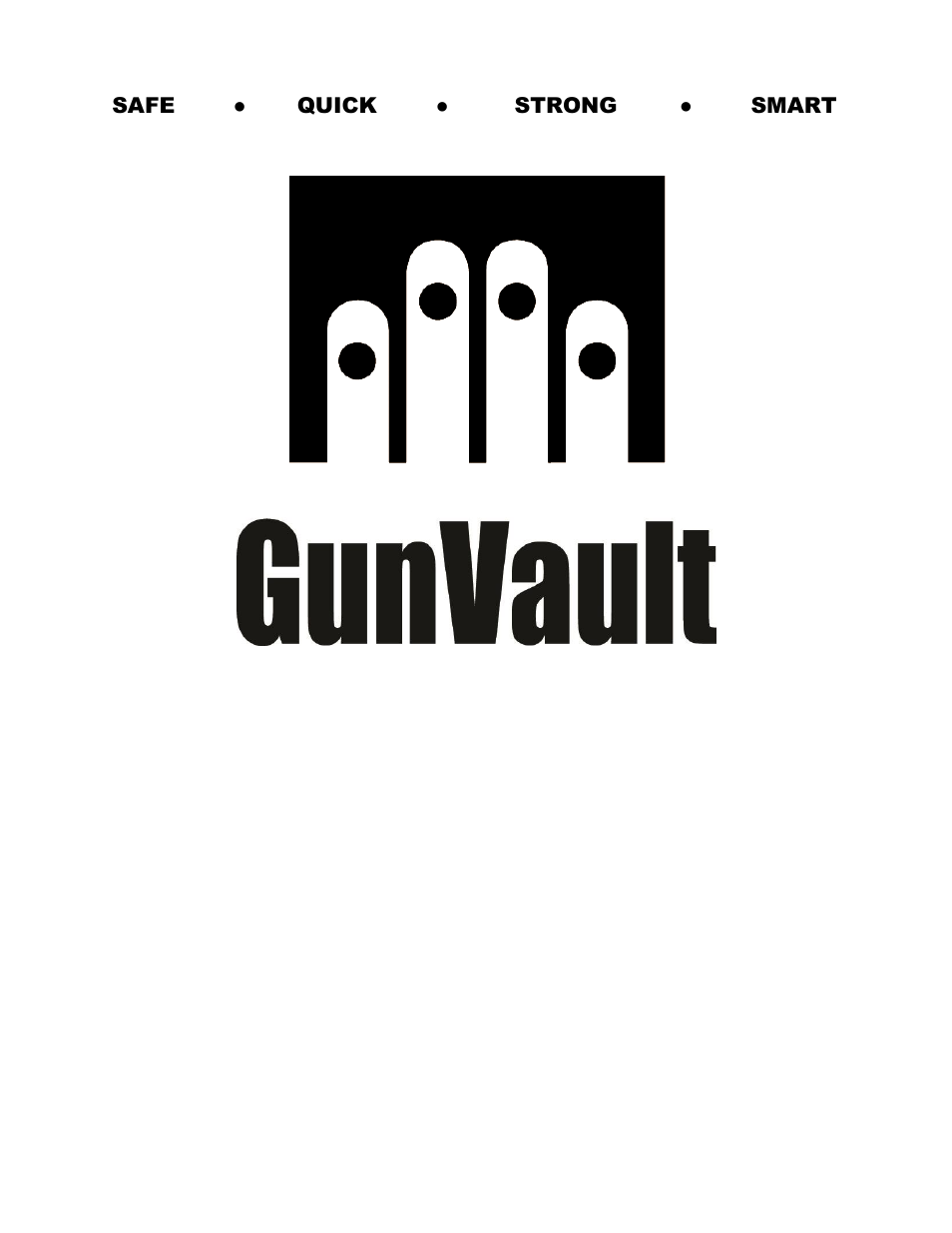GunVault GV 2000 User Manual | 16 pages