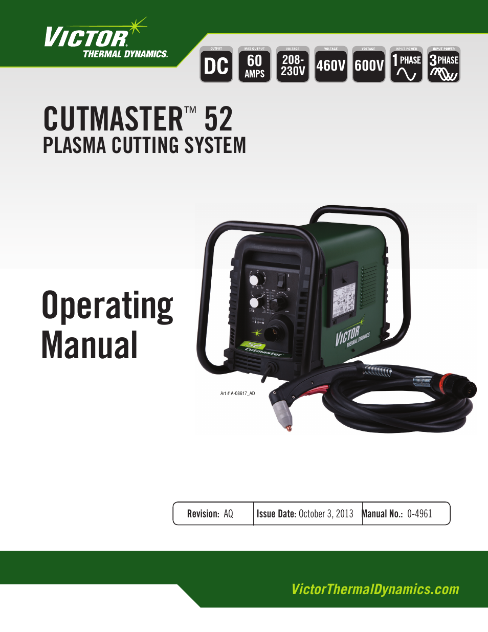 Tweco 52 CutMaster User Manual | 80 pages