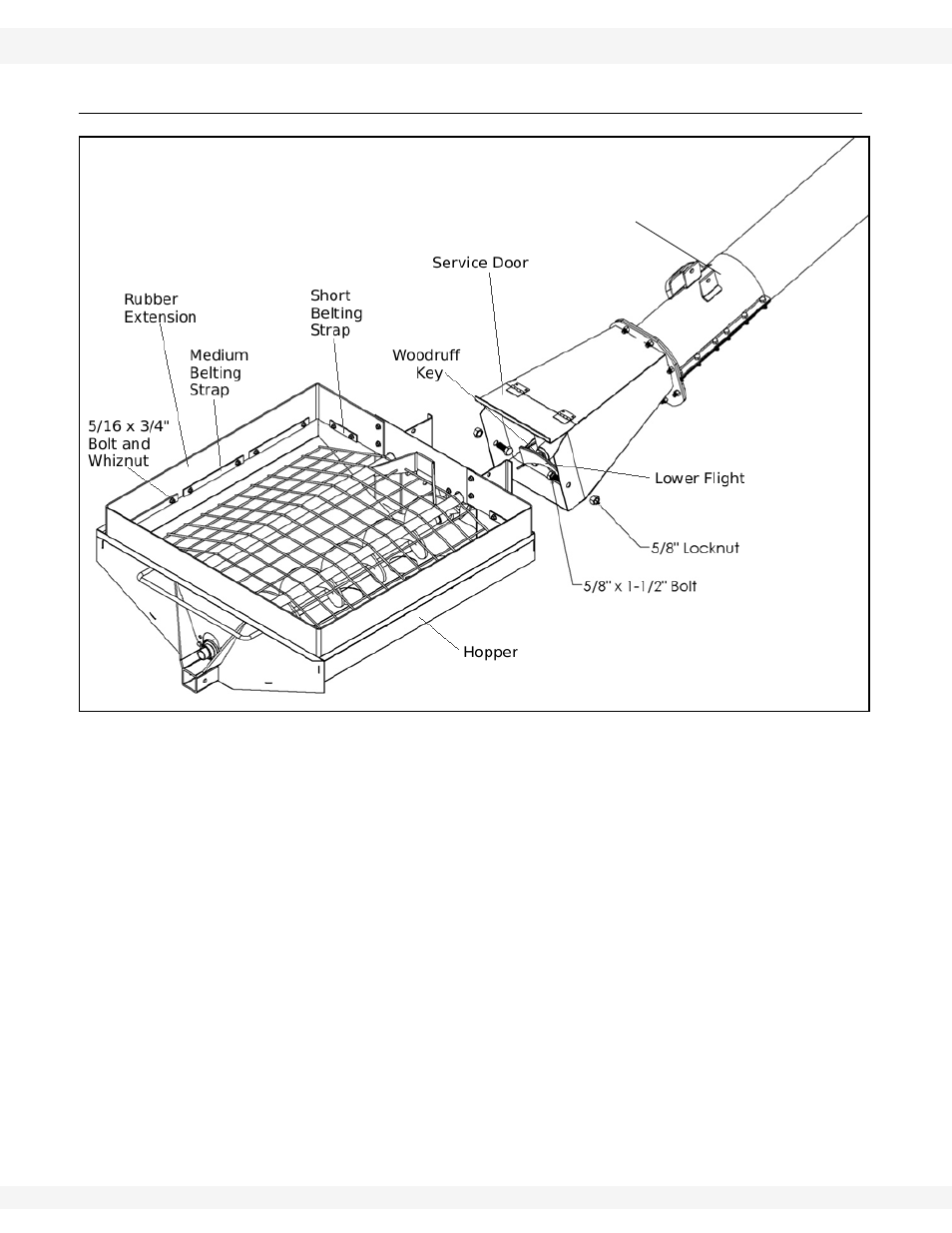 Attaching the hopper | Wheatheart GHR Augers Intake Hopper User Manual | Page 10 / 18