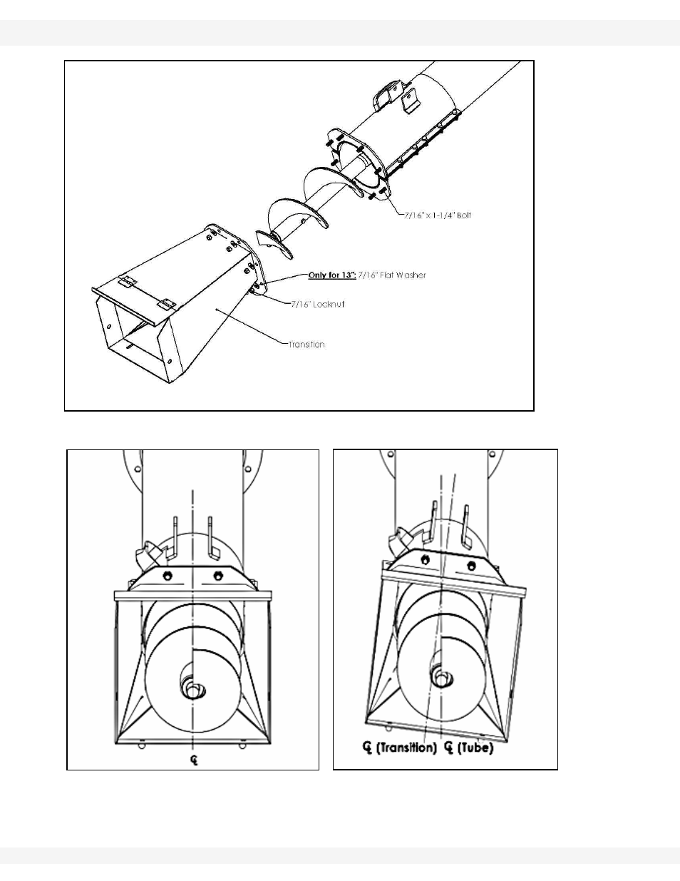 Figure 2.3 figure 2.4 right wrong | Wheatheart GHR Augers Intake Hopper User Manual | Page 9 / 18