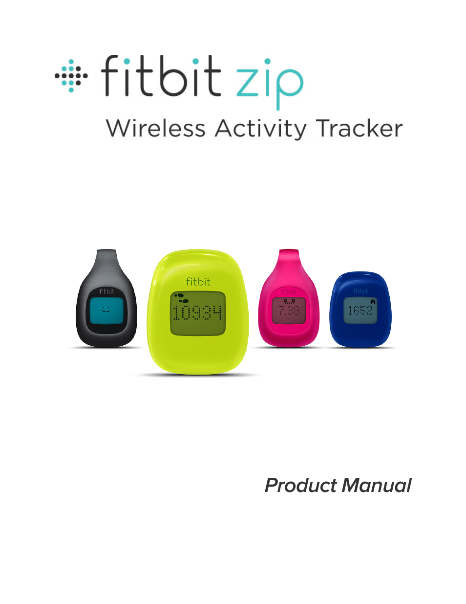 Fitbit Zip User Manual | 27 pages