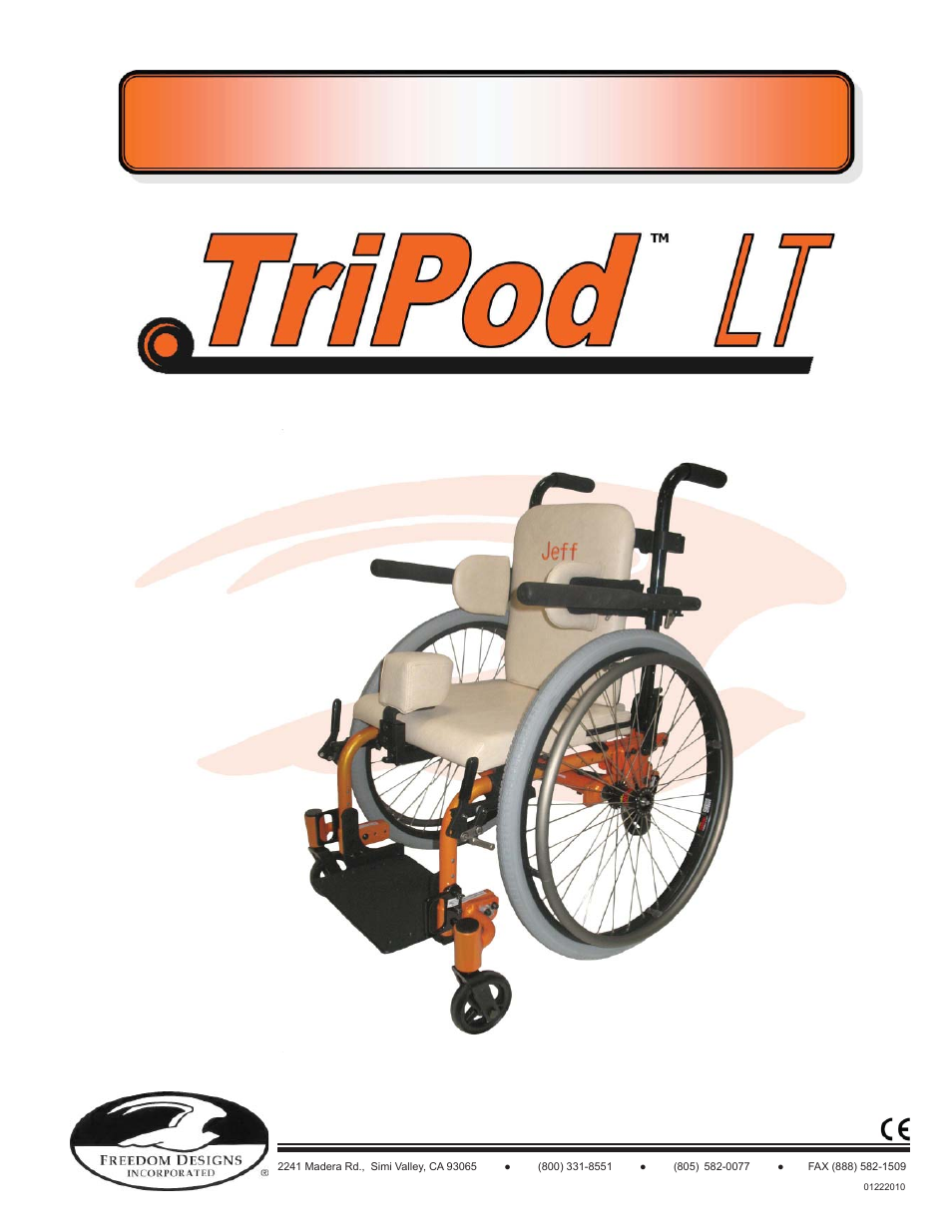Freedom Designs TriPod LT User Manual | 32 pages