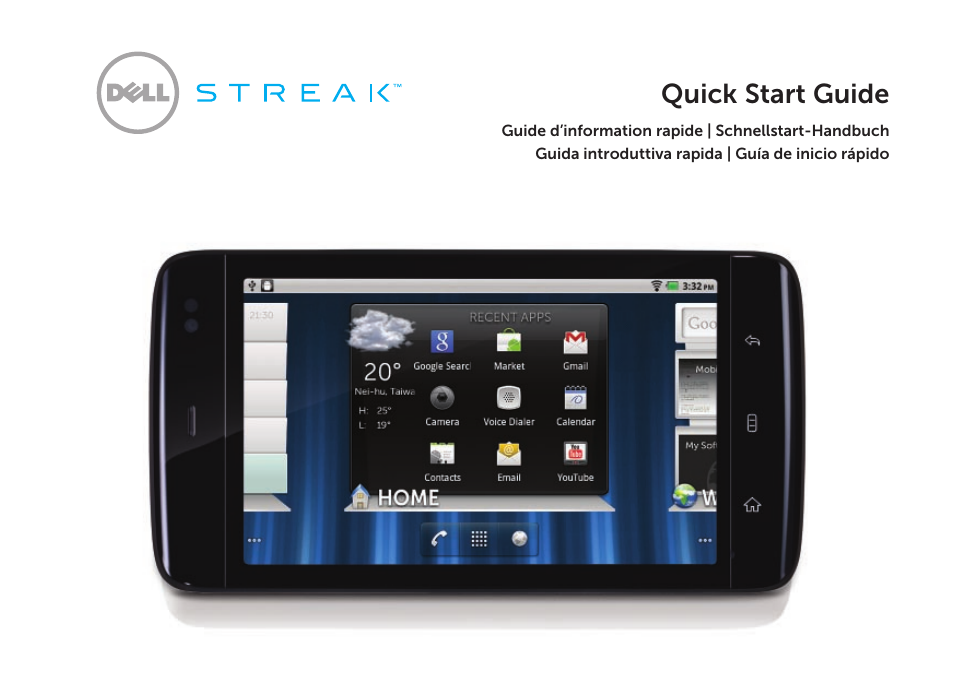 Dell STREAK mobile User Manual | 84 pages