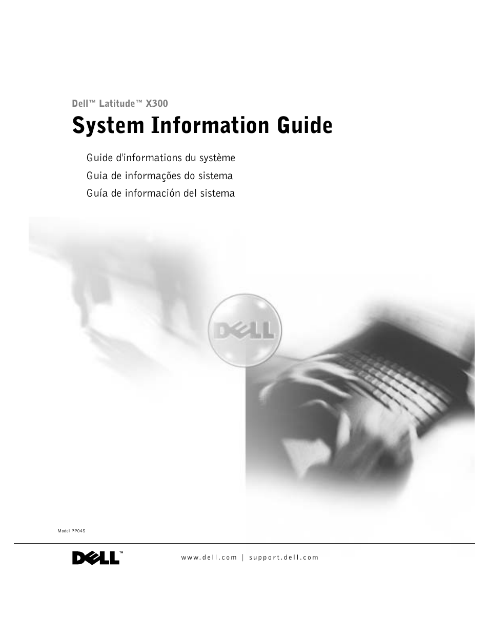 Dell Latitude X300 User Manual | 138 pages