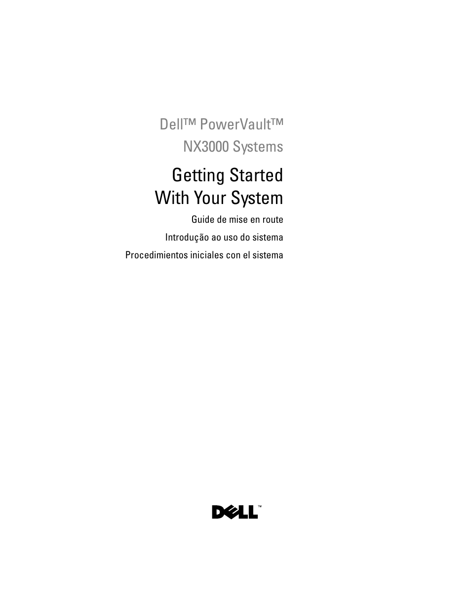 Dell PowerVault NX3000 User Manual | 52 pages
