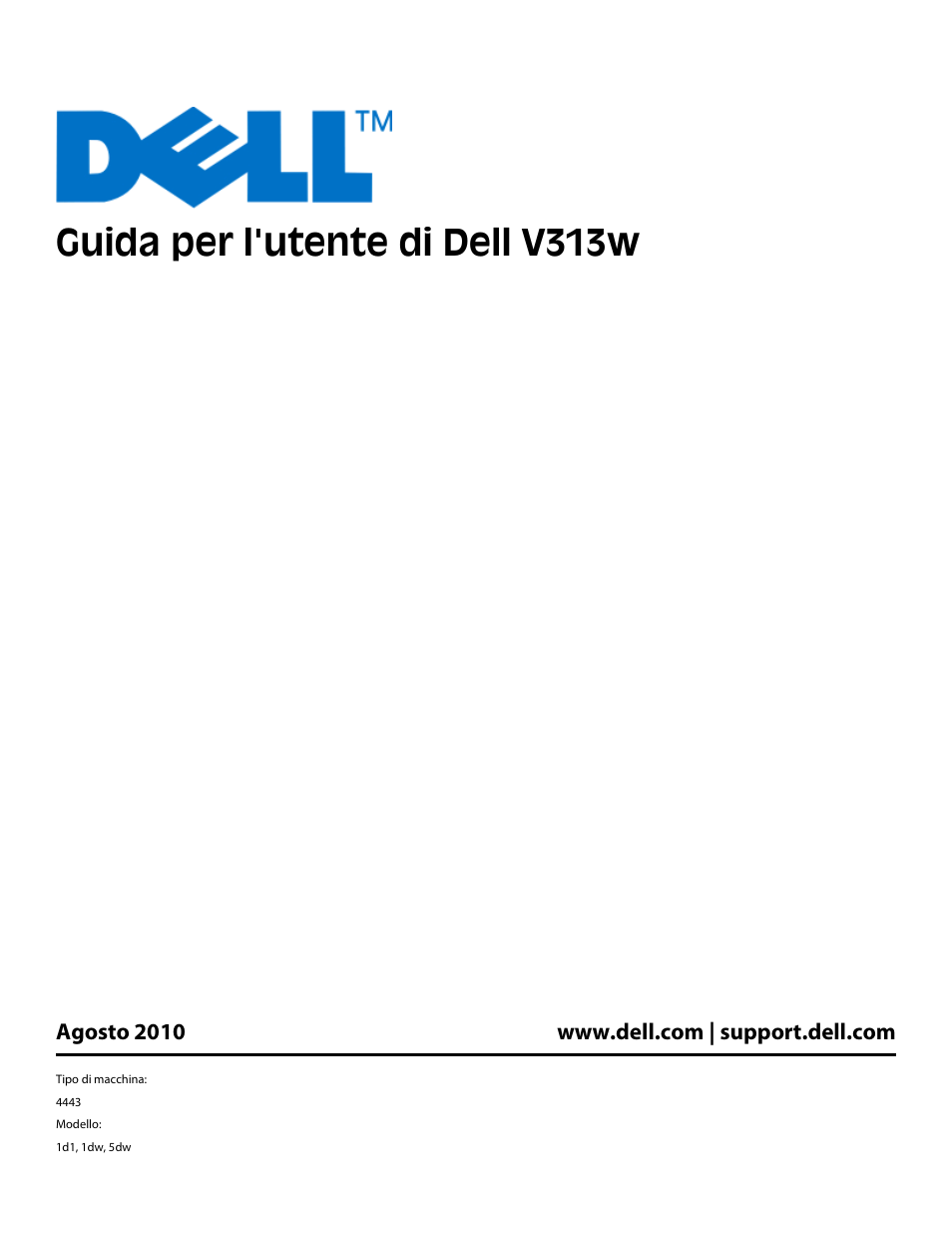 Dell V313w All In One Wireless Inkjet Printer User Manual | 140 pages
