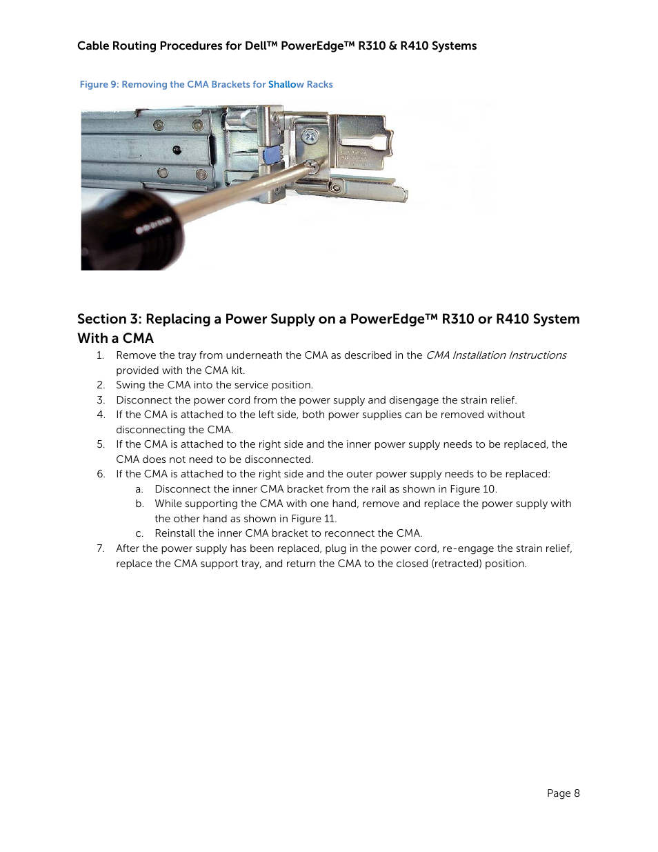 Dell PowerEdge Rack Enclosure 2420 User Manual | Page 10 / 12