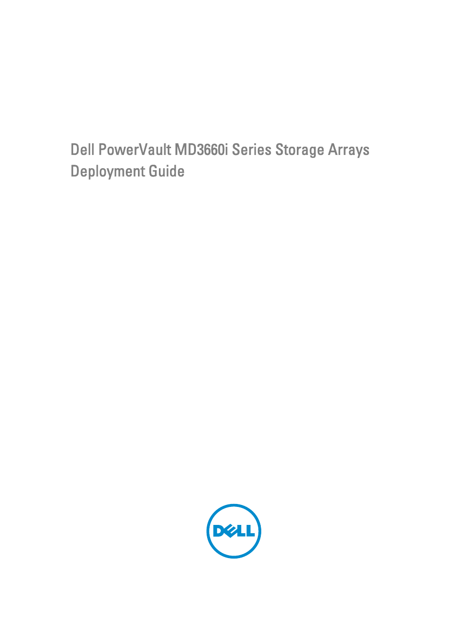 Dell PowerVault MD3660i User Manual | 56 pages