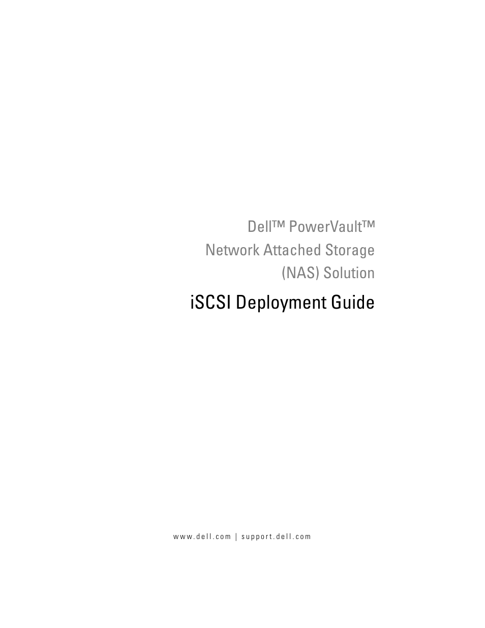Dell PowerVault NX3000 User Manual | 56 pages